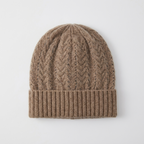 Cloudmere – Cashmere Wool Beanie — Tan