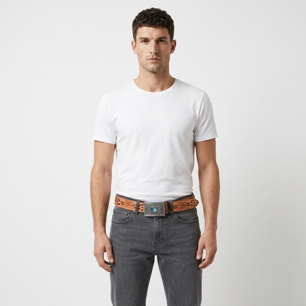 Brimstone – Leather Belt