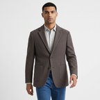 Ravenholt – Blazer — Brown Gray