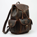 Whitlock – Leather Backpack — Dark Brown