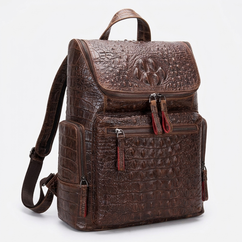 Blackreach – Leather Backpack — Brown