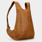 Portside – Leather Backpack — Brown