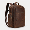 Packwell – Leather Backpack — Brown