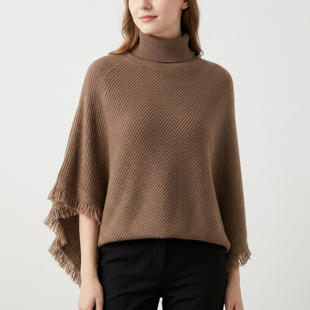 Silverthorn – Cashmere Wool Poncho