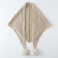 Polar – Cashmere Scarf — Beige