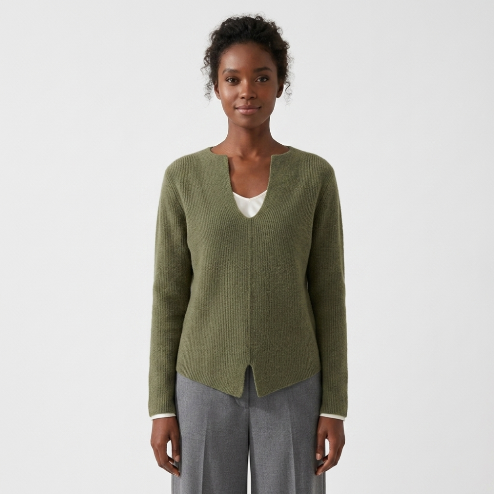 Windhaven – Cashmere Wool Sweater — Green