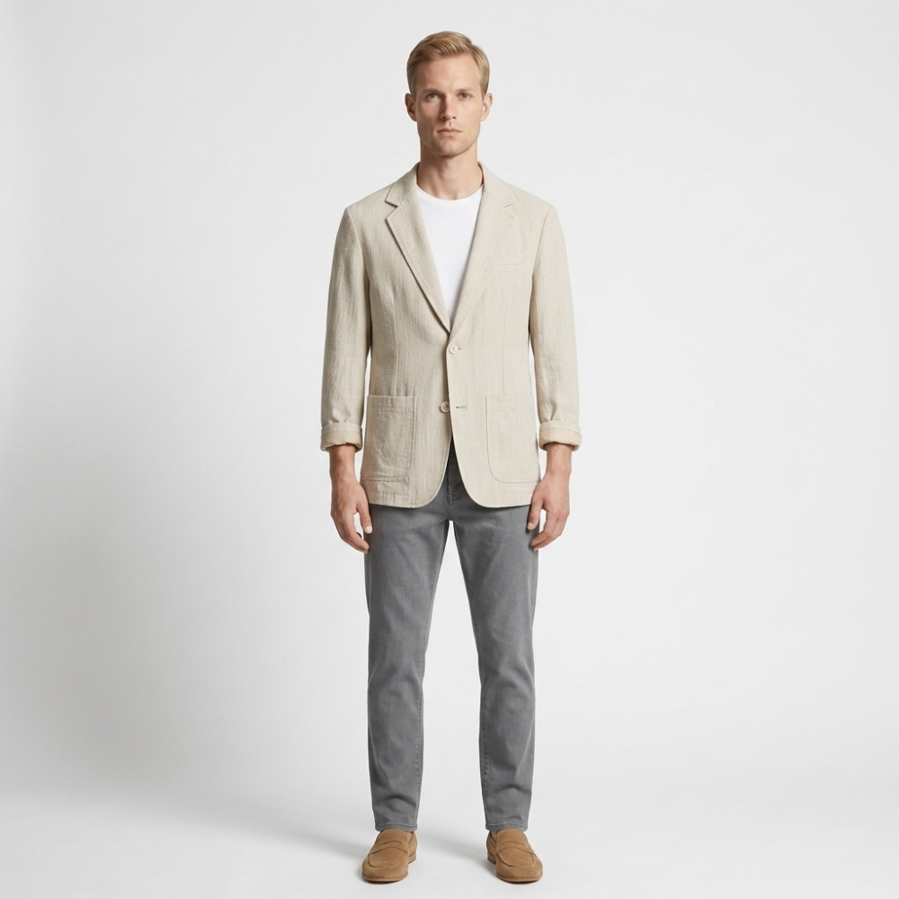 Seacliff – Linen Blazer