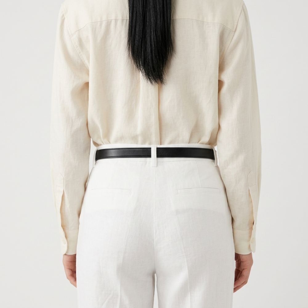 Wayland – Slim Pin Buckle Leather Belt