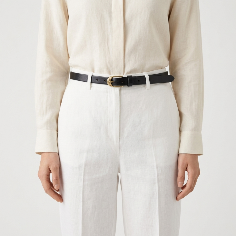 Wayland – Slim Pin Buckle Leather Belt