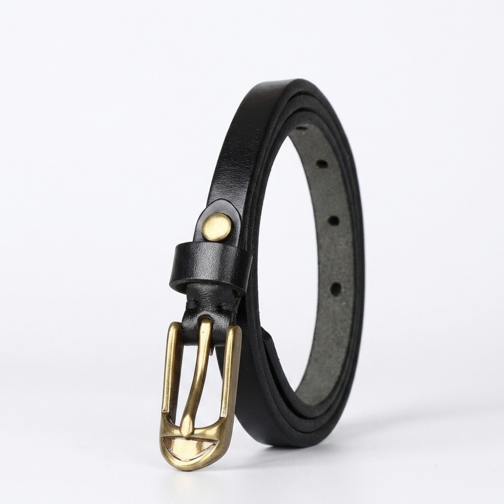 Wayland – Slim Pin Buckle Leather Belt