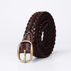 Fennel – Braided Leather Belt