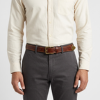 Rookwood – Stitched Grained Leather Belt