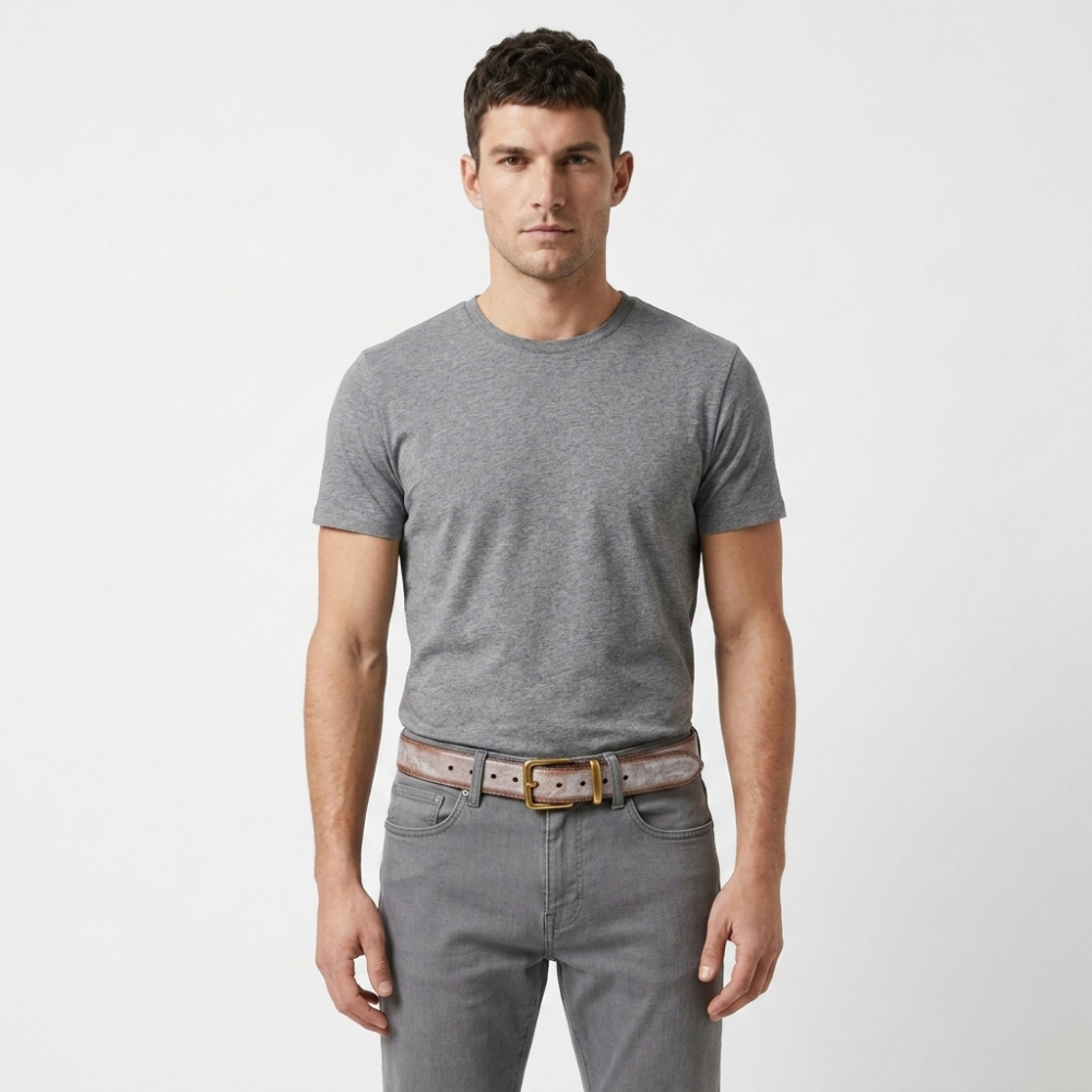 Gable – Distressed Leather Belt