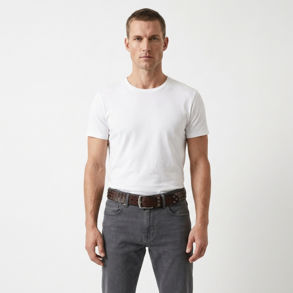 Oxley – Grommet Leather Belt