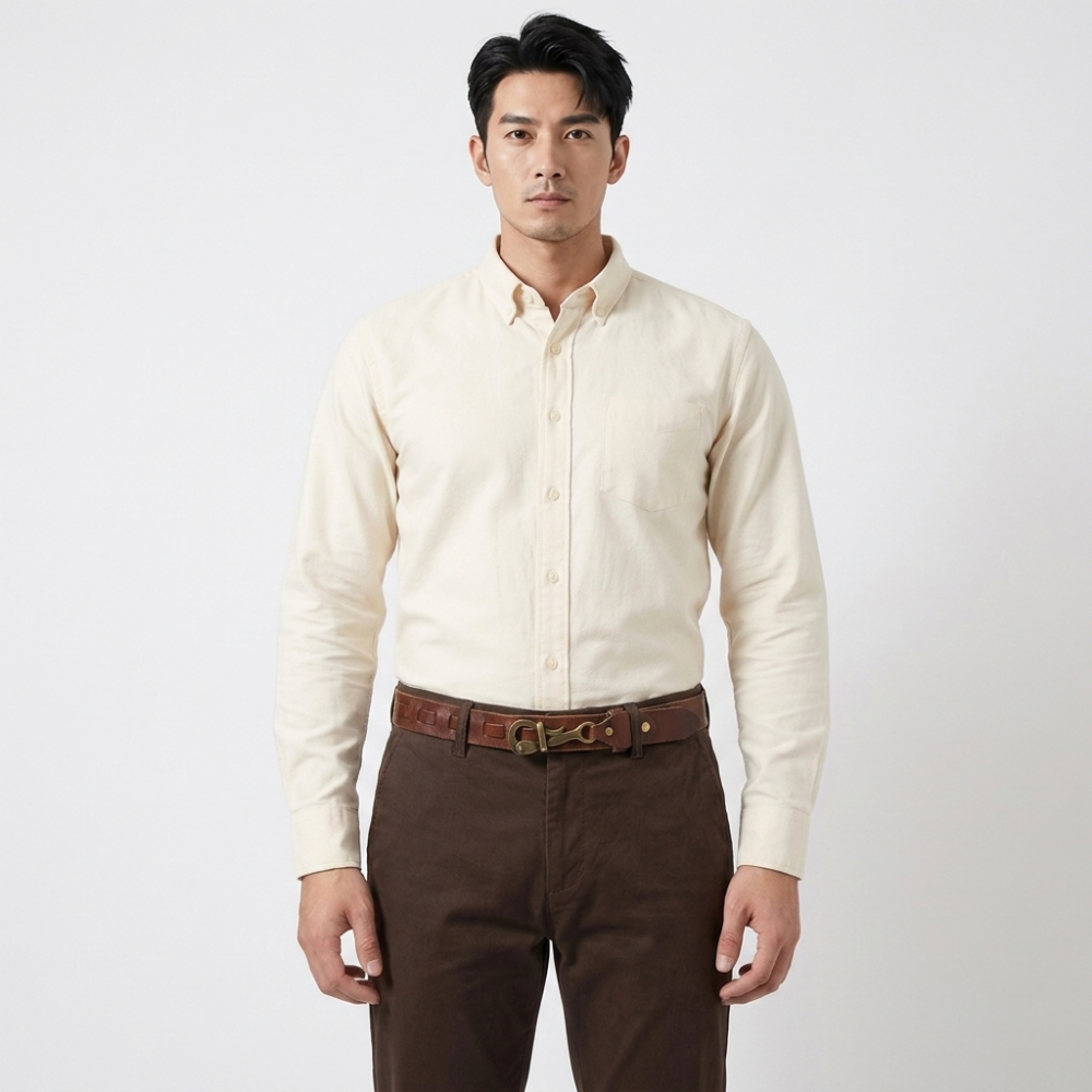 Gavel – Antique Lock Buckle Leather Belt