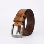 Gravelton – Distressed Pin Buckle Leather Belt