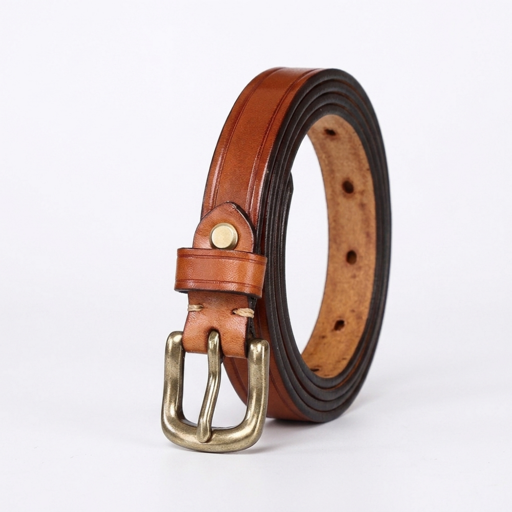 Kelso – Antique Finish Leather Belt