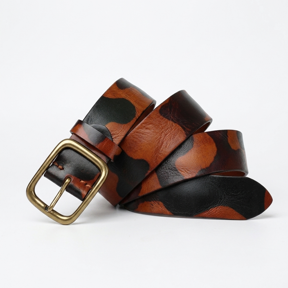 Kaldor – Camouflage Leather Belt