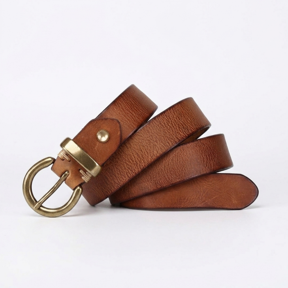 Eldridge – Antique Finish Leather Belt