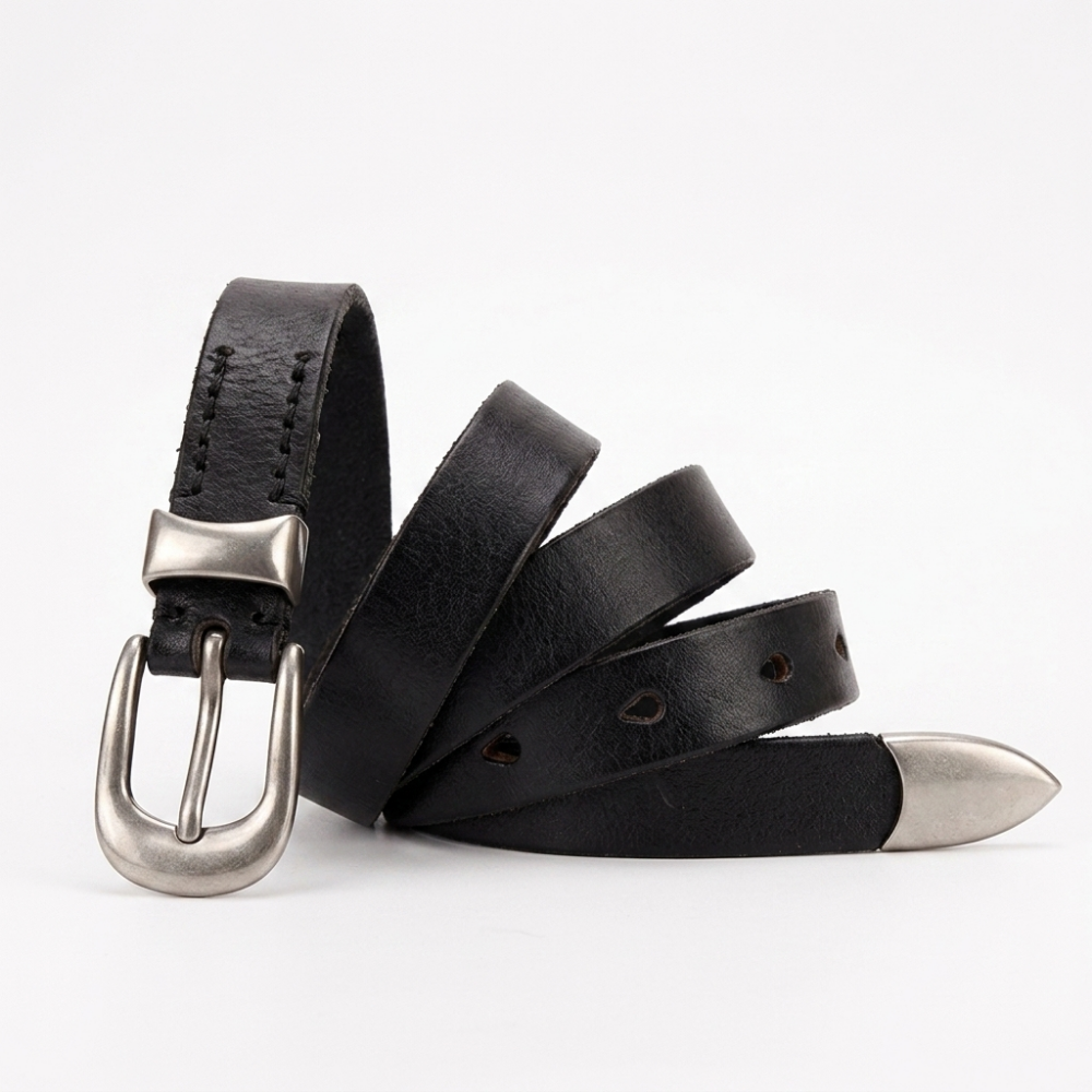 Stonegrain – Antique Tip Leather Belt