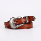 Dovetail – Slim Pin Buckle Leather Belt