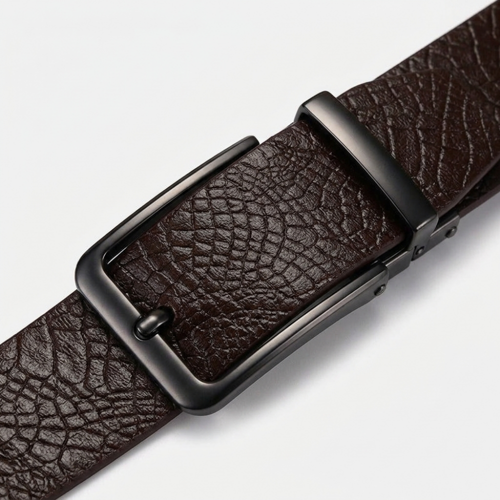 Keld – Embossed Leather Belt