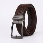 Firth – Crocodile-Embossed Reversible Belt