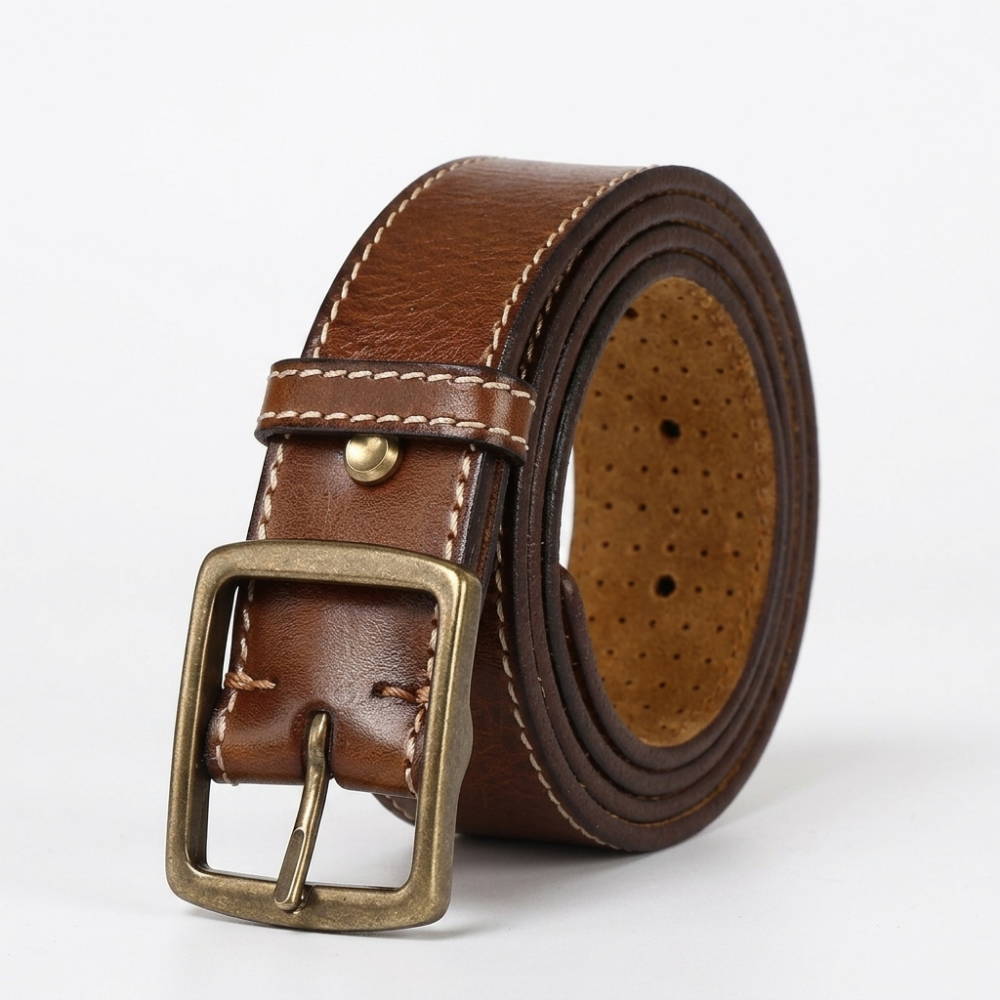 Thatcher – Perforated Leather Belt