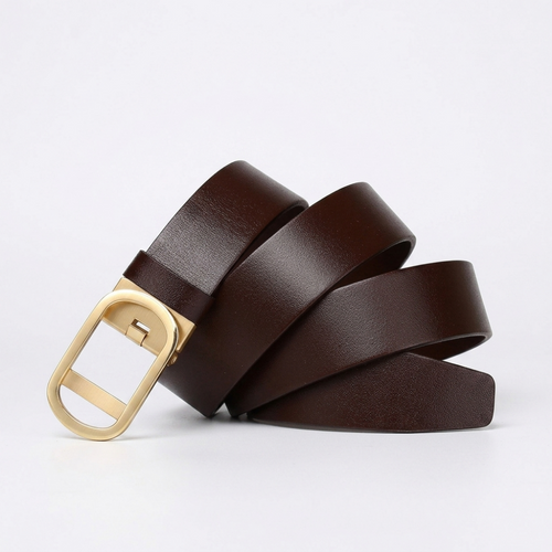 Ghyll – Plate Pin Buckle Leather Belt