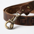 Brasswood – Retro Lock Buckle Leather Belt