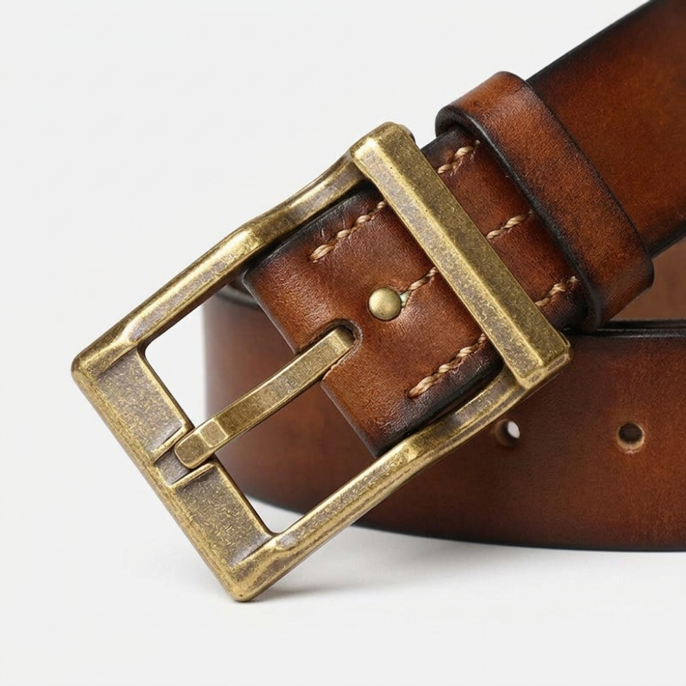Hemlock – Pin Buckle Leather Belt