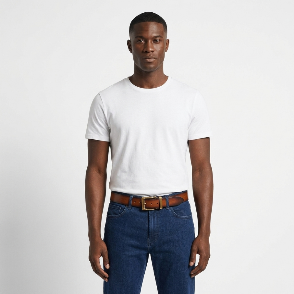 Hemlock – Pin Buckle Leather Belt