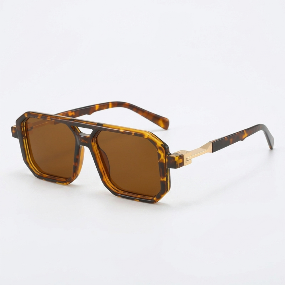 Metro Square Shades — Leopard