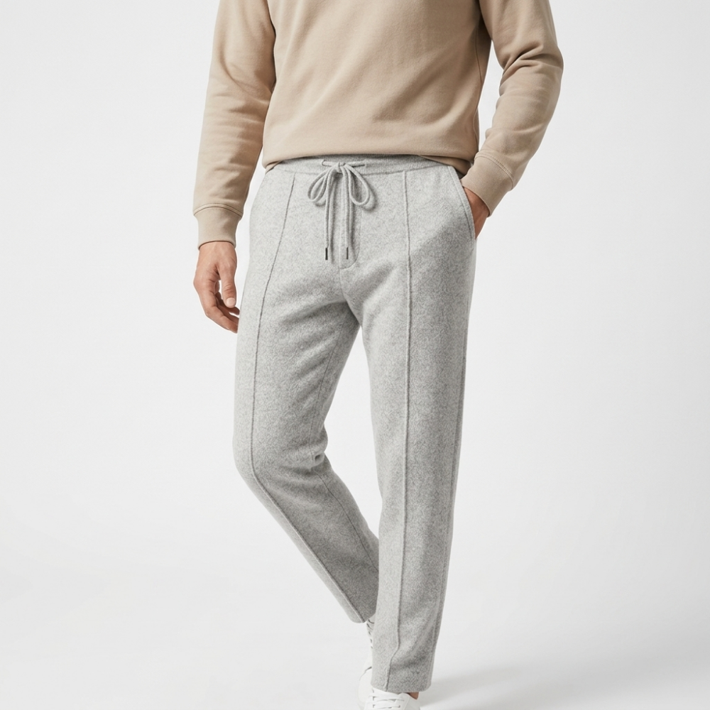 Cloud - Merino Pants — Light Grey