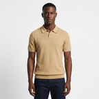 Palermo - Cashmere Polo — Peach