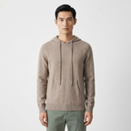 Summit - Merino Hoodie — Beige