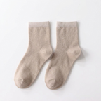 Vella - Wool Socks — Beige