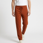 Horizon - Merino Wool Pants — Rust Brown
