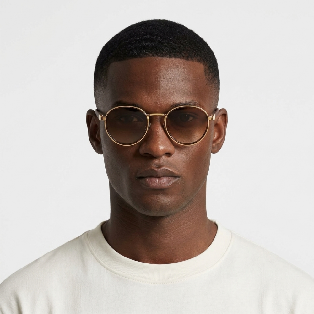 Luna - Round Frame Sunglasses