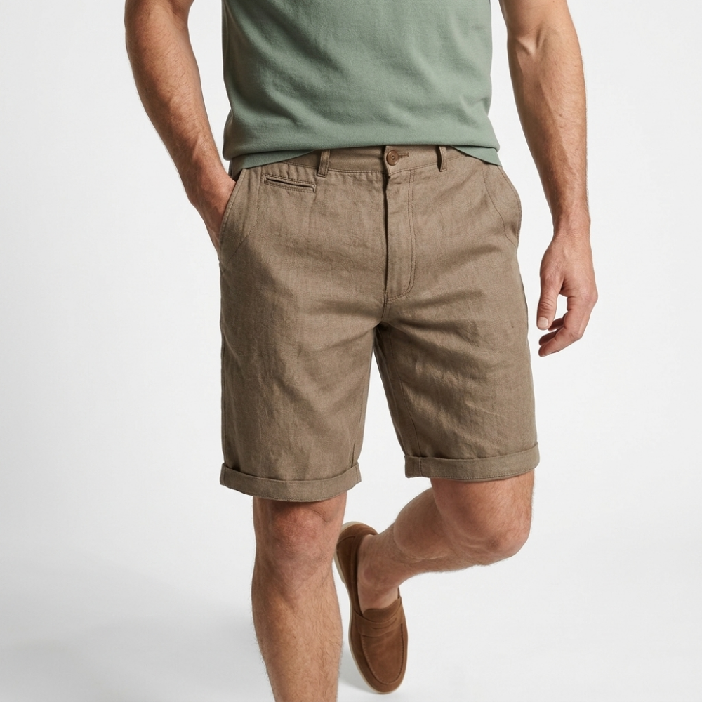Coastal - Linen Shorts