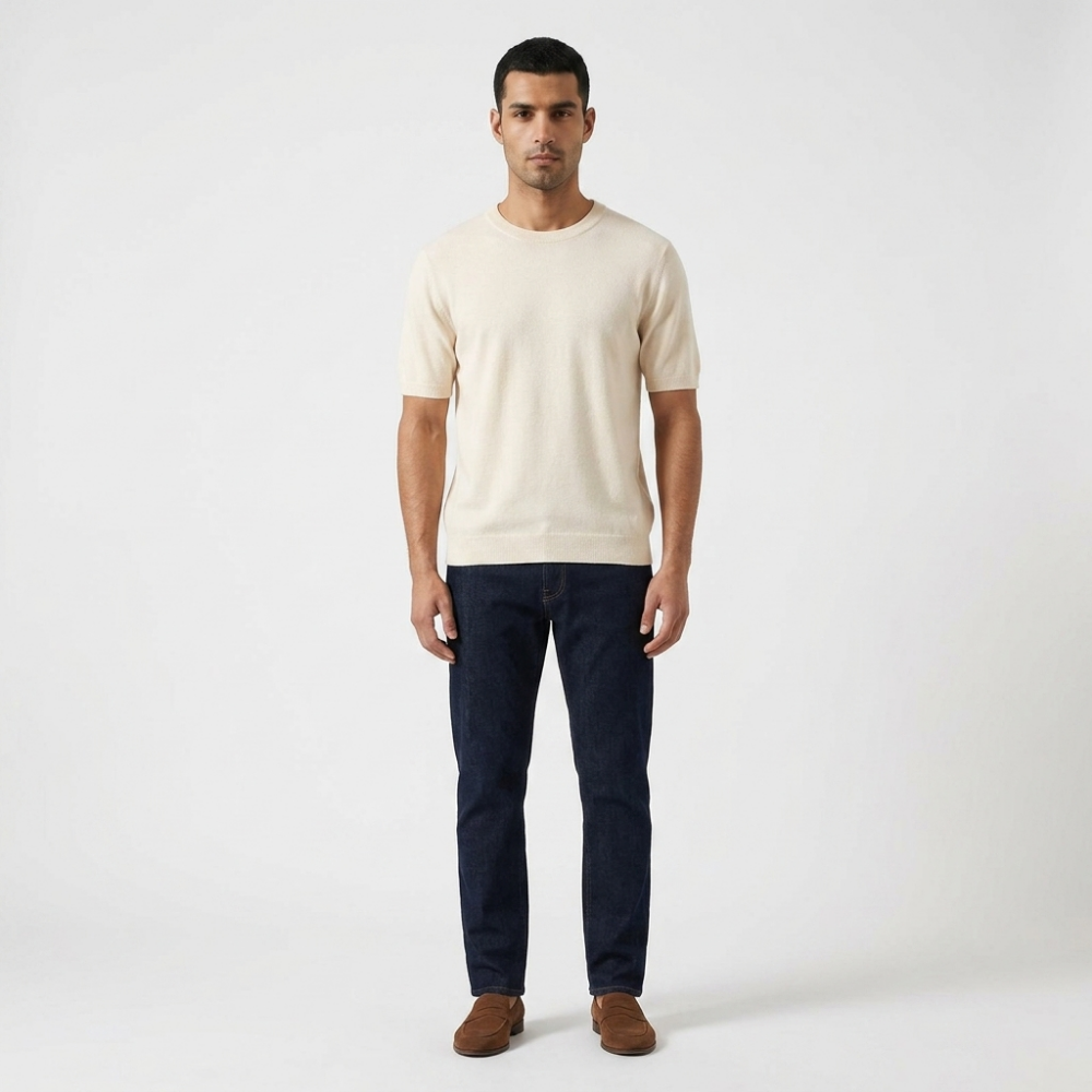 Merino Wool Crewneck Tee