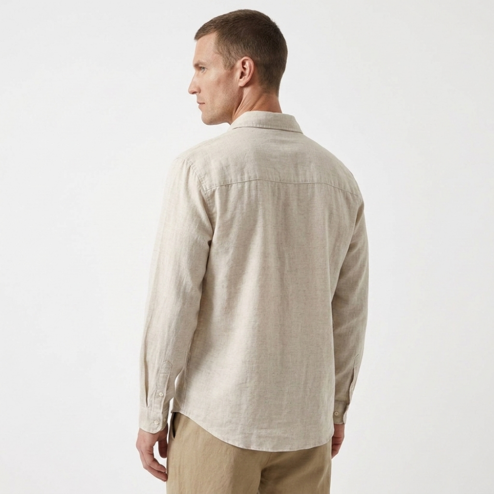 Coastline - Linen Button-Up