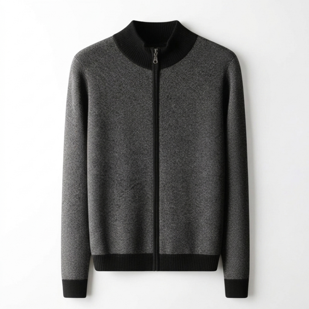 Sterling - Cashmere Wool Zip Jacket