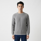 Clearwater - Wool Crewneck Sweater — Gray