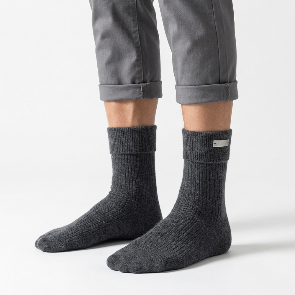 Brookline - Wool Crew Socks