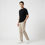 Milo – Wool Knit T-Shirt — Black