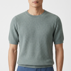 Crestwood - Wool Textured Knit Tee