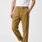 Harlan – Cotton Pants — Caramel