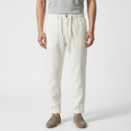 Harlan – Cotton Pants — White