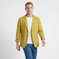 Cassian – Cotton Blazer — Yellow